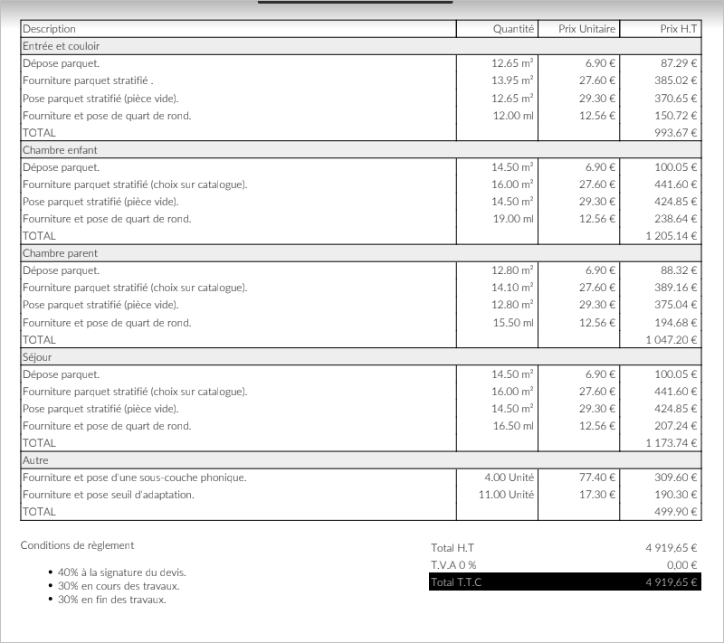 logiciel devis et facture auto entrepreneur