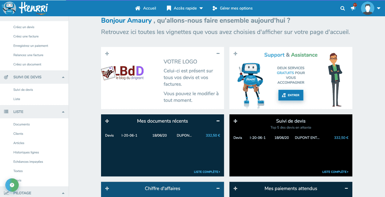 Henrri facture auto entrepreneur : le guide pratique pour gérer votre activité